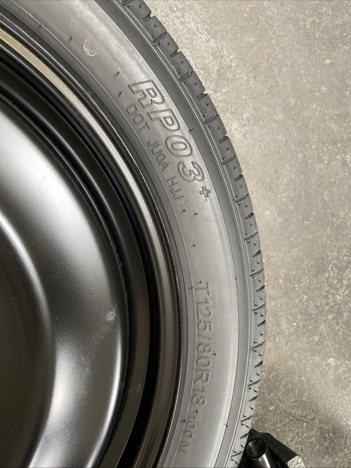 Notrad Volvo XC 60 125 80 R18 100M Inkl. Bordwerkzeug. Neu - Bild 4 von 4