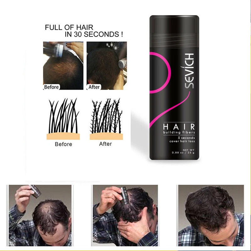Sevich Hair Building Fibres Thickening Fibers Refill Hair Fibers Keratin Thicken - image 4 of 4