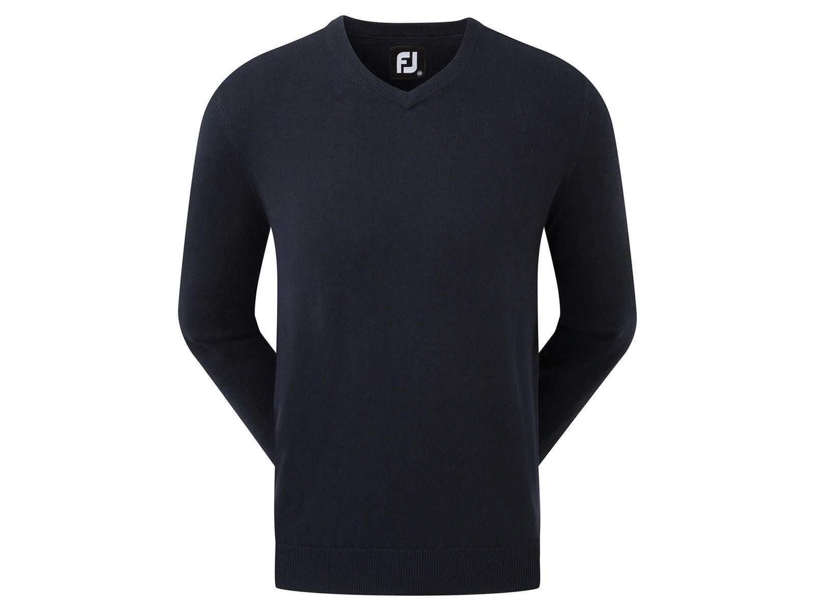 Footjoy Wollmischpullover mit V-Kragen Herren