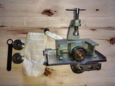 Vintage Harry M Fraser Model 500-1 Cloth Cutting Machine Rug Fabric Cutter