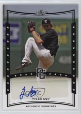 2014 Leaf Perfect Game Showcase Auto Black Tyler Ivey #A-TI1 Auto 0a7
