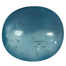1.00 ct Oval Cabochon Shape 7 x 6 mm Brazilian Paraiba Blue Apatite Natural