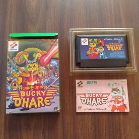 Bucky O'Hare Nintendo Famicom FC Japan Import Authentic Rare Video Game Tested