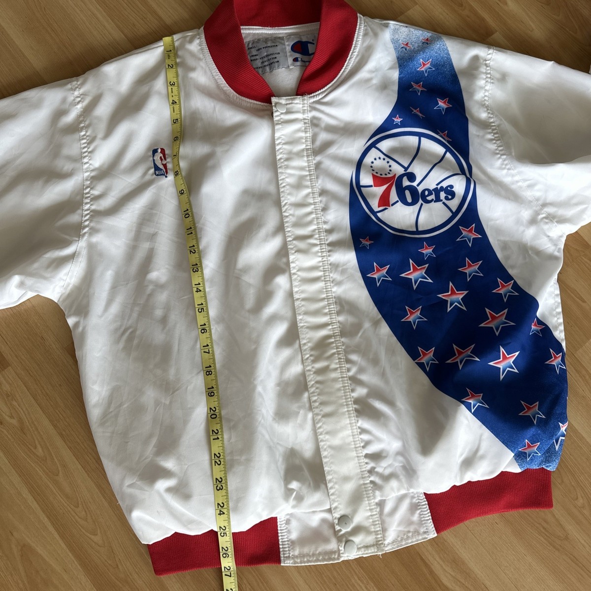 Vintage 1994 Philadelphia 76ers Champion Warm Ups Set Jacket And