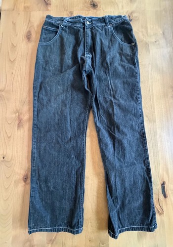 Risk Jean Street Knowledge Y2K Baggy Embroidered Jeans 36x32