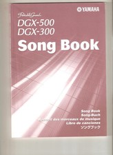 Yamaha Portable Grand Song Book *DGX-500 / DGX-300