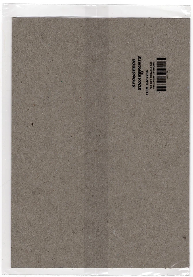 Scott #6025-6028a SpongeBob SquarePants Sheet of 16 Forever Stamps - Sealed - Image 4 of 4