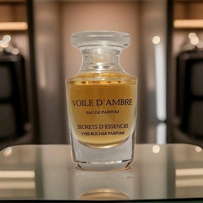 Vtg MINI Yves Rocher Secrets D'Essences VOILE D'AMBRE Parfum Women 0.16 fl oz