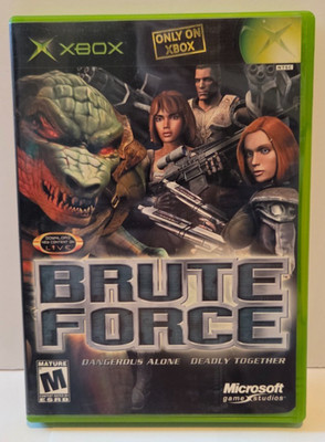 Brute Force (Microsoft Original Xbox, 2003) - CIB Complete - Tested