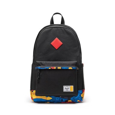 Herschel Supply Co LEGO Heritage Backpack Abstract Bricks Laptop Sleeve Softside