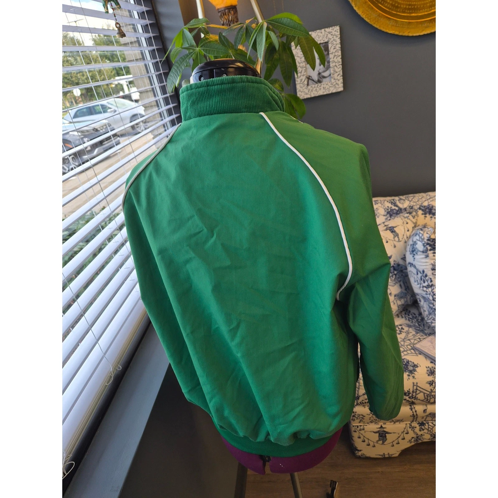 Vintage Swingster Pioneer Seed Green Bomber Jacket M USA - product detail image 6