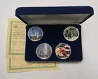 September 11th Commemorative Colorized American Silver Eagle 4 Coin Set (4 oz)