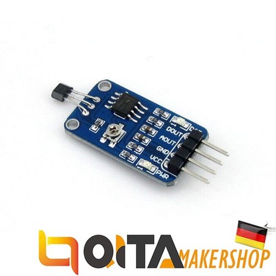 Waveshare Hall Sensor Speed Measurement 49E LM393 QITA