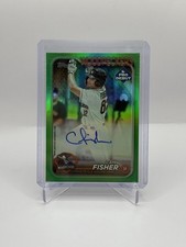 2024 Topps Pro Debut - Cam Fisher #PD-120 Green Foil Autographs /99 (AU, RC)