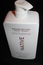 NATIVE Vanilla COCONUT Nourishing Pump BODY WASH 36 fl oz