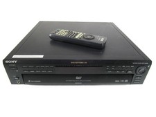 Sony DVP-C600D, 5-Disc Carousel DVD CD Player Changer w/ Remote - Works