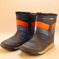 Merrell Alpine Puffer Waterproof Insulated Snow Boots Kids Youth 7