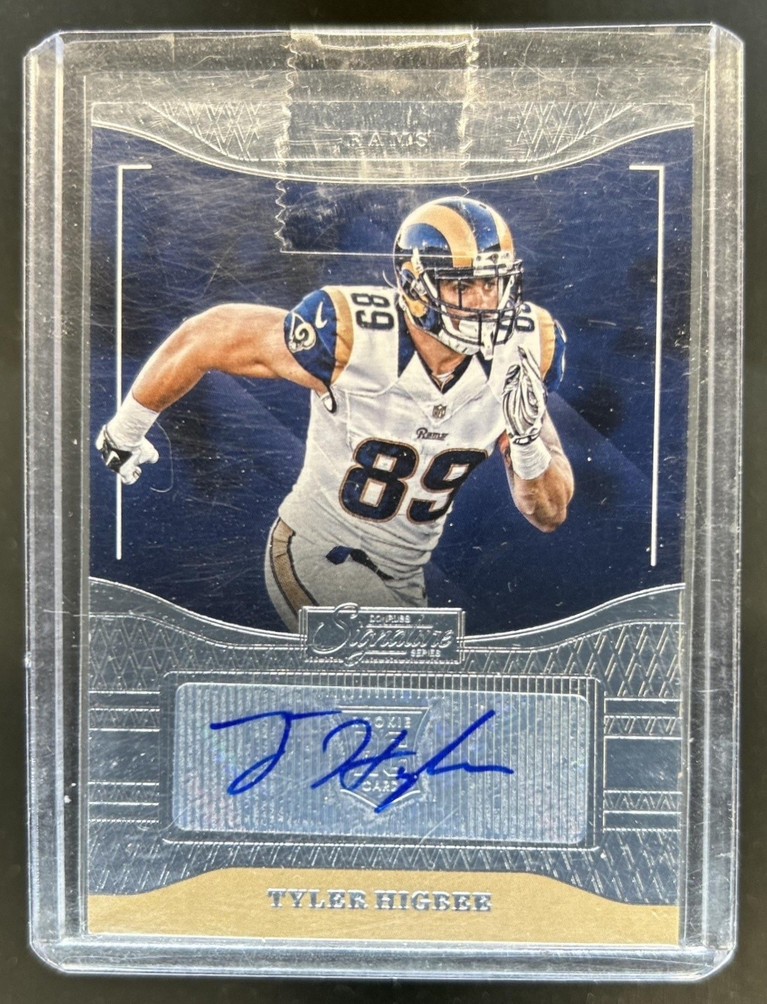 Tyler Higbee Panini Donruss Signature Series #241 Base