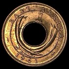 1961 East Africa Red Uncirculated 1 Cent Bronze RD Cent Coin KM# 35 Lot D2-334 — photo 7