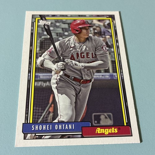 Topps 2021 Update 1992 Topps Redux Shohei Ohtani Angels #T92-4