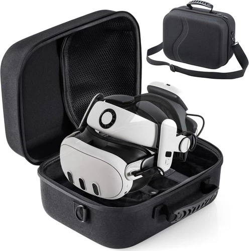 Carrying Case Hard Shell Travel Case for Meta Quest 3 BOBOVR S3 Pro/KIWI Design