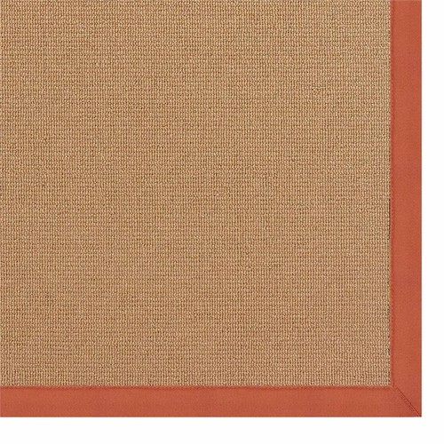 Alfombra Riverbay Furniture Machine Tufted Lana 2'6"x8' en Marrón y Naranja Quemado - Imagen 2 de 3