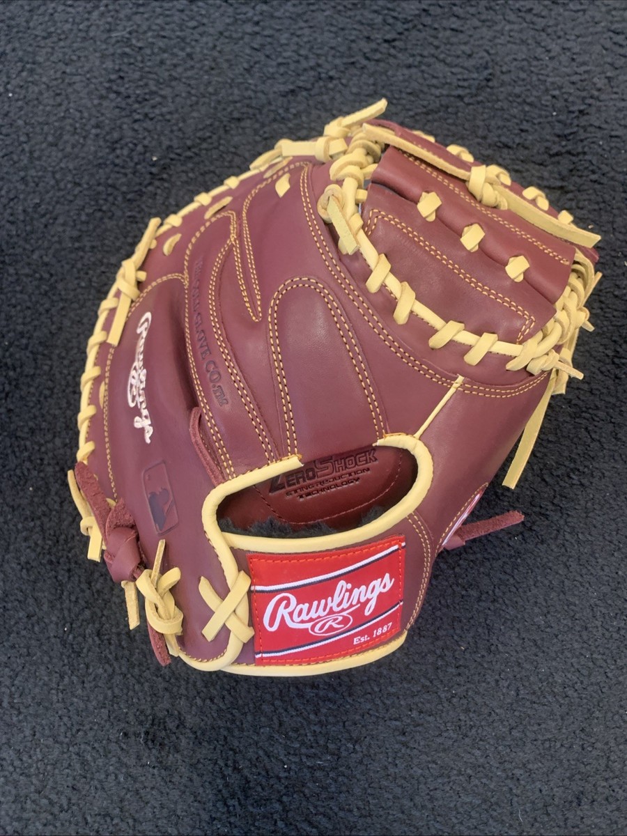 Rawlings SANDLOT SERIES CATCHER'S MITT SCM33SS ZERO SHOCK for sale
