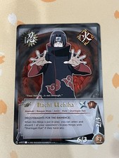 Naruto CCG, Itachi Uchiha, us037, 1st Edition, LP, Rare