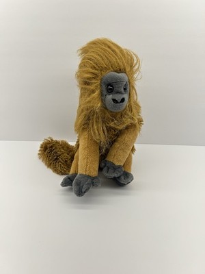 Wild Republic Golden Lion Tamarin Monkey Plush Stuffed Animal Toy 11.5 