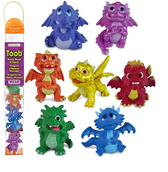 Safari Ltd 104592 Mystic Mood Drachen 7 Minifiguren Themengebiet Neuheit 2026-image