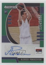 2020 Panini Prizm Draft Picks Prospect Green Aleksej Pokusevski #PA-AP Auto ms9