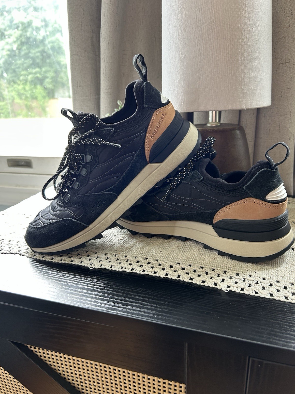 Merrell "ALPINE 83 SNEAKER RECRAFT" taglia 7 scarpe causali escursionismo trail