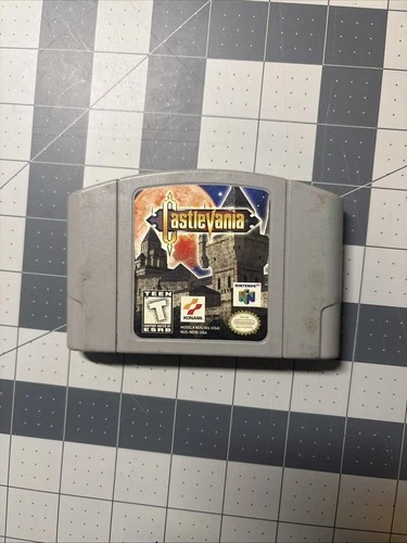 Castlevania N64 (Nintendo 64,1999) Authentic Original Cartridge