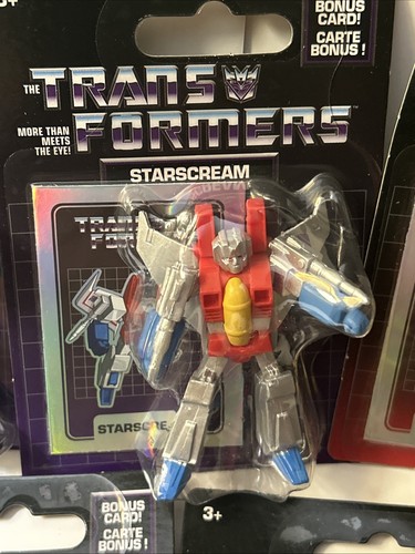 Transformers 2 inch Figur Optimus Prime Bumblebee Soundwave Megatron Starscream - Bild 3 von 8