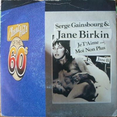 Serge Gainsbourg & Jane Birkin - Je T'aime... Moi Non Plus - 7' Reissue UK 1981