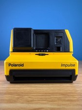 Polaroid 600 Impulse Yellow Camera