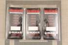 Three Ruger Factory 7 Round 9mm LC9 With Extension Blued Steel Pistol magazines — photo 9