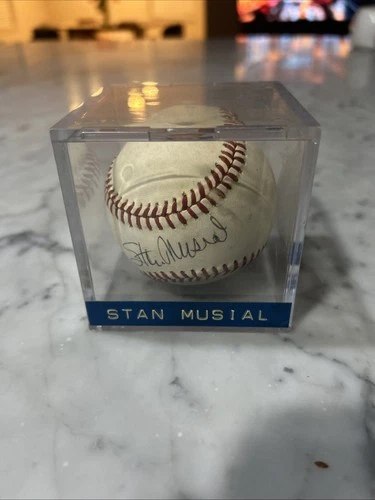 Stan Musial Signed Official National League Baseball Autograph