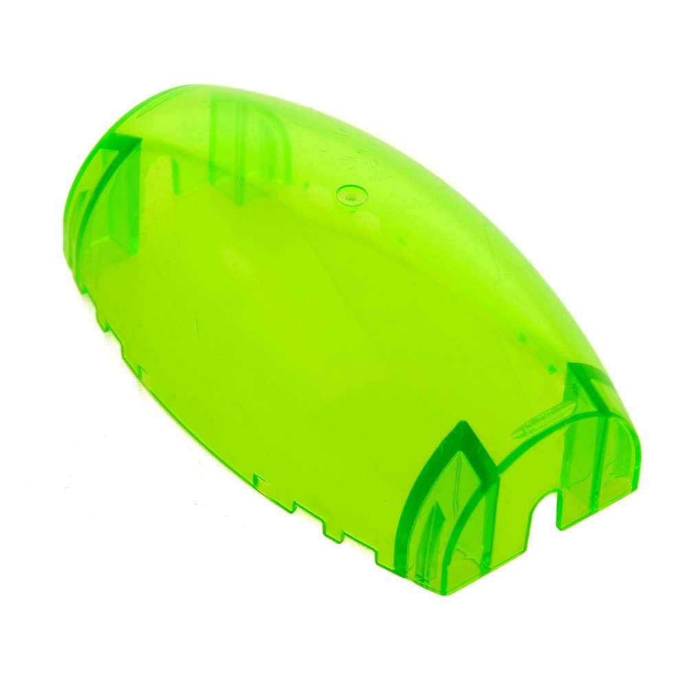 1x lego Cockpit 10x6x3 Curved Transparent Bright Green Atlantis 8075 4567492