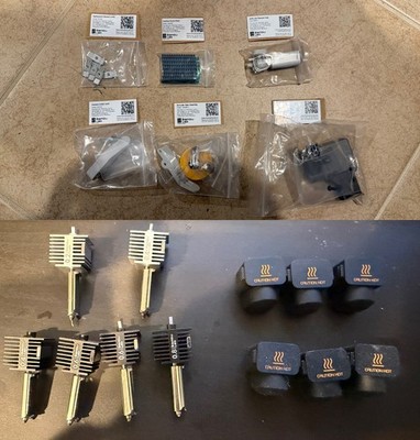 Bambu Lab AMS Lite 3D Printer Parts Lot Filament Hub, Cutter Lever, Wiper