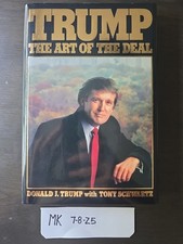 The Art of the Deal by Donald J Trump, SIGNED FIRST 1ST EDITION VG HC 1987 