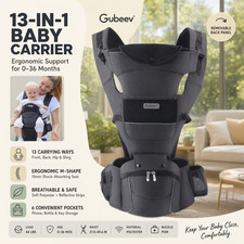 13In1 Baby Carrier Ergonomic M Posture Sponge Hip Seat Skin Friendly Mesh Baby