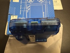 WonderSwan Console Skeleton Blue CIB Complete Free Game US SELLER