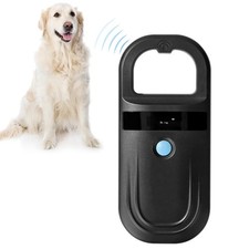 Pet Microchip Reader Scanner Display FDX-B ISO 11784/11785 EMID Dog Cat Black