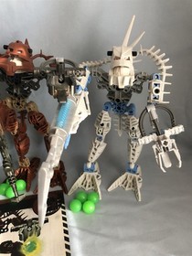 LEGO BIONICLE 6 PIRAKA 8900 8901 8902 8903 8904 8905 + 8626 Irnakk book & parts