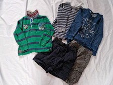 Boys Summer Bundle Shorts Jumpers Aged 5-6 Next M&S