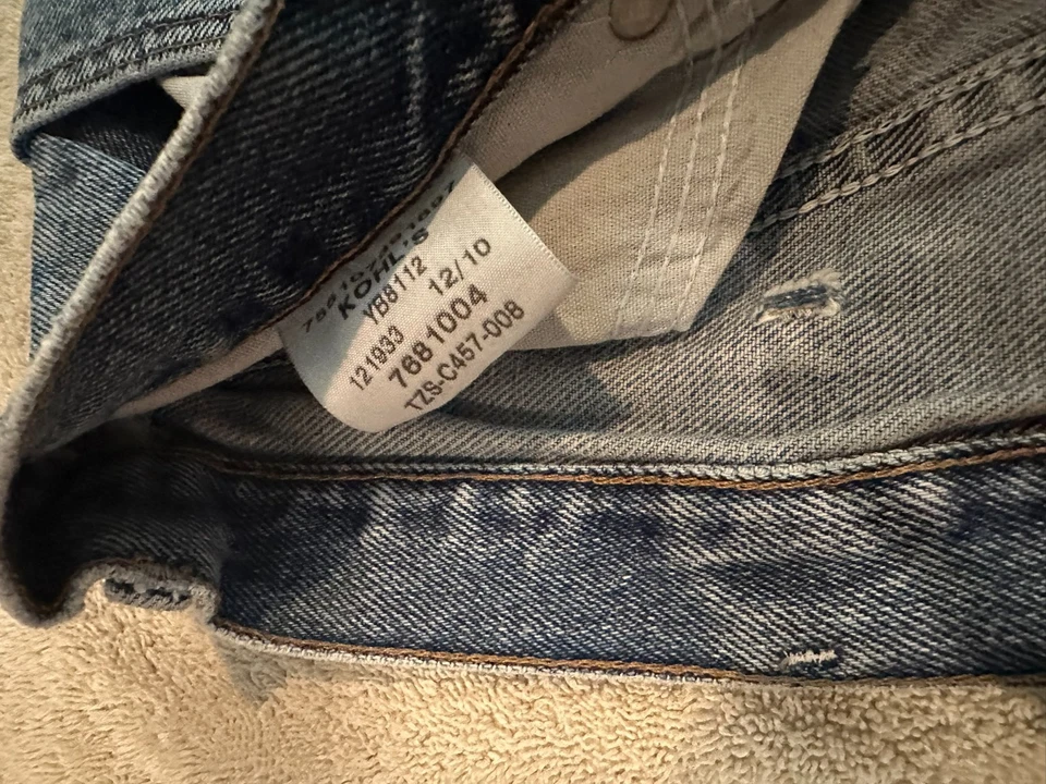 Kohl's Urban Up 牛仔裤 38W x 30L — 第 4/4 张图片