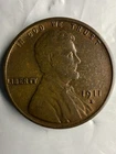 1911-D 1C Lincoln Cent Very Fine Nice Details Great Slightly Red Copper Tone