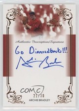 2013 Leaf Trinity Inscription Auto 21/30 Archie Bradley #DTI-AB1 Auto 15t4