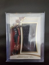 Shabazz Napier 2014-15 Paninin Immaculate IS-SN  #63/75 JUMBO JERSEY Miami Heat